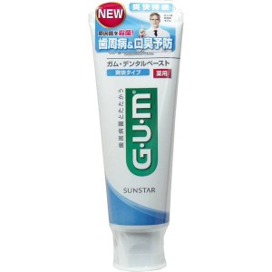 歯磨き粉 歯みがき粉 GUM ガム・デンタルペースト薬用 爽快タイプ スタンディング 歯周病予防 口臭予防