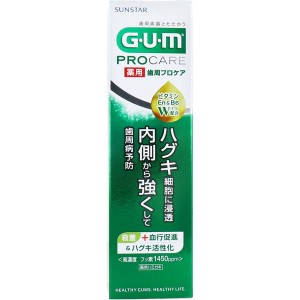 歯磨き粉 歯みがき粉 GUM ガム 薬用 歯周プロケア ペースト 90g