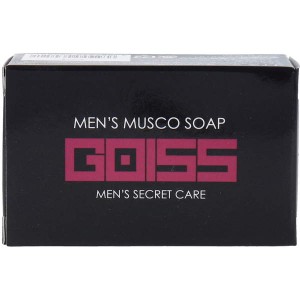 固形石鹸 ゴイス ソープ  男性用ボディソープ 100g MENS MUSCO SOAP デリケートゾーン 男性臭 加齢臭 ニオイ対策 男性用