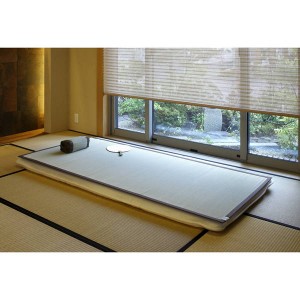 シーツ い草シーツ 寝ござ 195×88cm 国産い草100％＆倉敷帆布 吉備 高級い草シーツ 夏用シーツ 涼しい ひんやり 吸湿