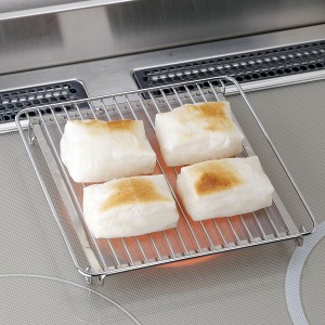 IHラジエントヒーター焼き網 焼き料理 炙り料理 日本製 汚れ防止メッシュ網付き