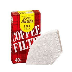 カリタ 珈琲屋さんのコーヒーフィルター ペーパー ホワイト（40枚×10個）
