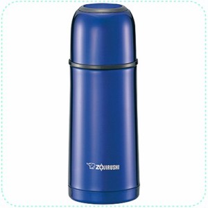 水筒 ステンレスボトル 0.35L コップ付き 象印 保温 保冷 軽量 コンパクト 真空断熱 魔法瓶