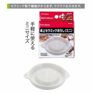 おろし金 おろし器 セラミック製 ミニサイズ 薬味おろし 生姜おろし