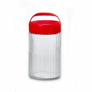 貯蔵ビン 取っ手付き保存瓶 ガラス 保存容器 3L×12個セット