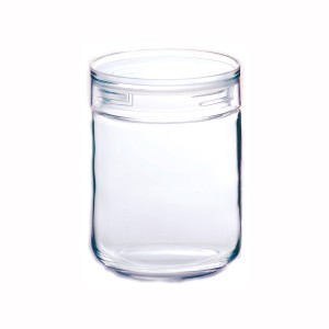 食品保存容器 透明ガラス 食品 冷蔵庫 チャーミークリア L3 容量420ml