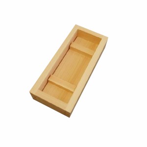 押し寿司型 押しずし 型枠 天然木 木製 ひのき 桧 檜 ヒノキ 大 約1.2合