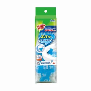 スコッチブライト トイレブラシクリーナー 取り換え用スポンジ 交換用スペア 6個入