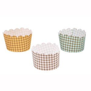 マフィンカップ カップケーキ型 紙製 ペーパートレー Lサイズ 6枚入 ラフィネ 手作り製菓グッズ