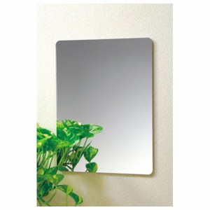 洗面鏡 浴室鏡 割れないミラー 壁面鏡 壁掛けセーフティミラー Mサイズ 295×400mm
