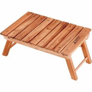 折りたたみテーブル アウトドア フォールディング パークテーブル 44×30cm 天然木 木製