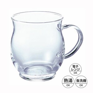 マグカップ 耐熱ガラス製 ハリオ 香りを楽しむマグカップ アイス＆ホット対応 電子レンジ 食洗器対応