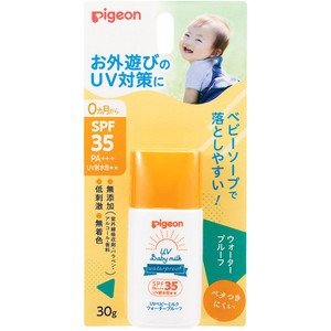 ピジョン　UVベビーミルク　ウォータープルーフ　SPF35　(30g)［ネコポス対応］