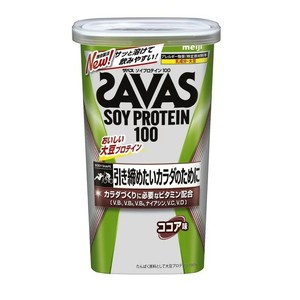 SAVAS　(ザバス)　サプリメント　ザバス　ソイプロテイン100ココア味　11食分［配送区分:A2］