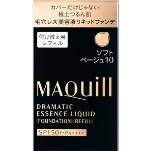 マキアージュ　ドラマティックエッセンスリキッド　ソフトベージュ10　レフィル　25mL(配送区分:B2)