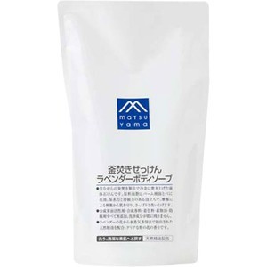 松山油脂　Mマーク　釜焚きせっけんラベンダーボディソープ　詰替用　600mL　(配送区分:B)