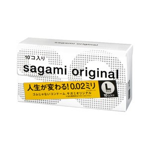 サガミオリジナル　００２　Ｌサイズ　透明　10個入(配送区分:B2)