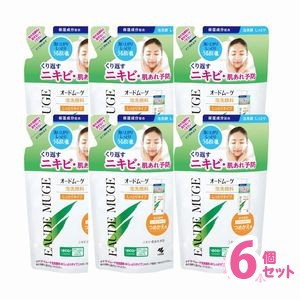 【送料無料】オードムーゲ　泡洗顔料M　しっとりタイプ　つめかえ用 130mL　6個セット(配送区分:B)