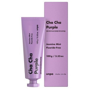 unpa　ChaCha　チャコールジャスミンミント歯磨き粉　ジャスミンミント　100g(配送区分:B)