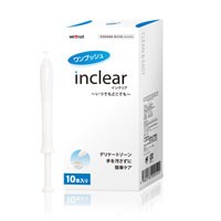 送料無料! 膣洗浄器インクリア（inclear)　10本入り(配送区分:B)