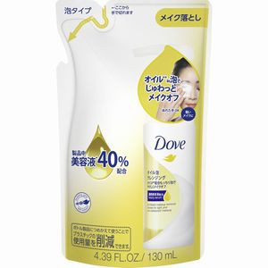 ダヴ　オイル泡クレンジング　つめかえ用　130ml［配送区分:A2］