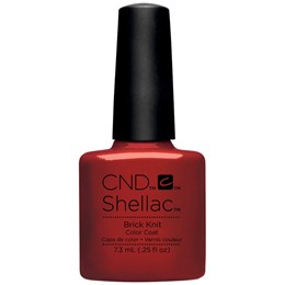 ＣＮＤ　シェラック　ＵＶカラーコート　７．３ｍl　９８０　ブリック・ニット