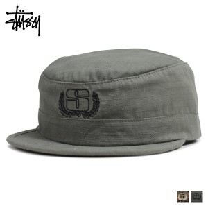 ステューシー STUSSY キャップ 帽子 アーミーキャップ メンズ ARMY CAP 迷彩 オリーブ カモ 131876