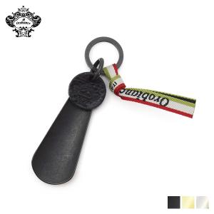 オロビアンコ Orobianco 靴べら 携帯 シューホーン キーホルダー メンズ レディース SHOEHORN レザー ブラック ゴールド 黒 OBSH-001