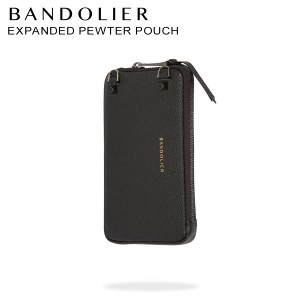 BANDOLIER バンドリヤー ケース ポーチ スマホ 携帯 レザー EXPANDED PEWTER POUCH メンズ レディース ブラック 黒 21GRA