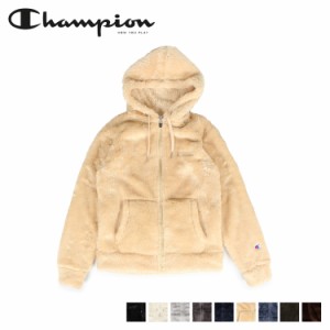 チャンピオン Champion パーカー ジャケット アウター フリースジャケット ジップアップ ZIP HOODED JACKET 黒 白 C3-L615