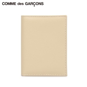 コムデギャルソン COMME des GARCONS 財布 二つ折り メンズ レディース 本革 CLASSIC WALLET オフ ホワイト SA0641