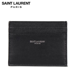 サンローラン パリ SAINT LAURENT PARIS パスケース カードケース ID 定期入れ メンズ 本革 YSL CREDIT CARD CASE 375946BTY0N