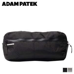 アダムパテック ADAM PATEK バッグ ウエストバッグ ボディバッグ メンズ レディース PEARL FANNY PACK ブラック グレー 黒 AMPK-B041