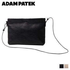 アダムパテック ADAM PATEK バッグ ショルダーバッグ メンズ レディース CRESTON COW LEATHER MUSETTE BAG AMPK-B051