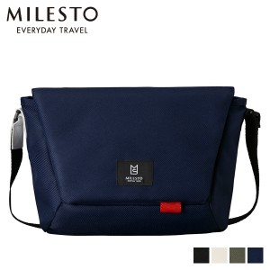 ミレスト MILESTO ショルダーバッグ メッセンジャーバッグ メンズ レディース MESSENGER BAG S MLS463 母の日