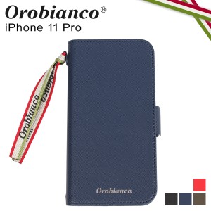 オロビアンコ Orobianco iPhone11 Pro ケース スマホ 携帯 手帳型 アイフォン メンズ レディース サフィアーノ調