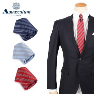 アクアスキュータム AQUASCUTUM ネクタイ メンズ イタリア製 TIE