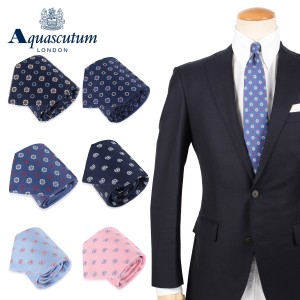 アクアスキュータム AQUASCUTUM ネクタイ メンズ イタリア製 TIE