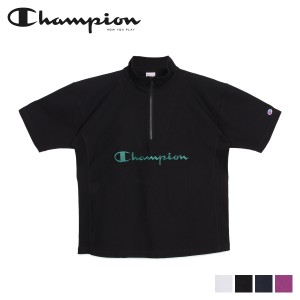 チャンピオン Champion Tシャツ 半袖 リバースウィーブ メンズ REVERSE WEAVE HALF ZIP T-SHIRT C3-R315