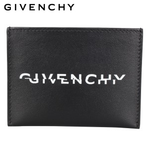 ジバンシー GIVENCHY パスケース カードケース ID 定期入れ メンズ SPLIT LOGO CARD HOLDER ブラック 黒 BK6003