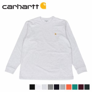 カーハート carhartt WIP Tシャツ メンズ 長袖 ロンT 無地 LS CHASE T-SHIRT ライト ダーク 白 I026392