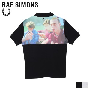 フレッドペリー ラフシモンズ FRED PERRY RAF SIMONS ポロシャツ 半袖 メンズ コラボ YOKE PRINT POLO SM8127