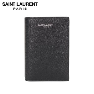 サンローラン パリ SAINT LAURENT PARIS 財布 二つ折り メンズ CARD WALLET ブラック 黒 607051BTY0N