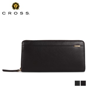 クロス CROSS 財布 長財布 メンズ ラウンドファスナー CENYURY WALLET ブラック ブラウン 黒 AC-998369