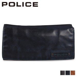 ポリス POLICE 財布 長財布 メンズ ラヴァーレ LAVARE LONG WALLET ブラック ネイビー キャメル 黒 PA-59602