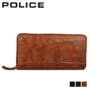 ポリス POLICE 財布 長財布 メンズ ラヴァーレ ラウンドファスナー LAVARE LONG WALLET PA-59603