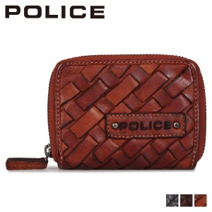 ポリス POLICE コインケース 小銭入れ メンズ メッシュ ラウンドファスナー MESH COIN CASE PA-70300