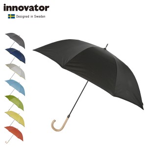 イノベーター innovator 傘 長傘 軽量 メンズ レディース ジャンプ 雨傘 雨具 65cm 無地 耐風骨傘 IN-65AJ 母の日