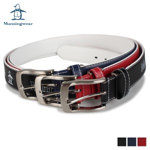 マンシングウェア Munsingwear ベルト レザーベルト メンズ LEATHER BELT MU-1050119