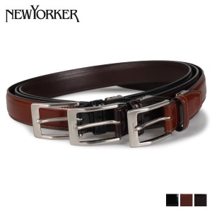 ニューヨーカー NEWYORKER ベルト レザーベルト メンズ 本革 LEATHER BELT NY-8100120